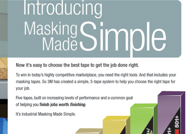 Masking tape brochure from Ameritape